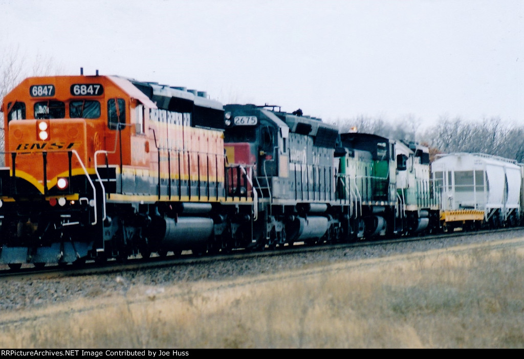 BNSF 6847 East